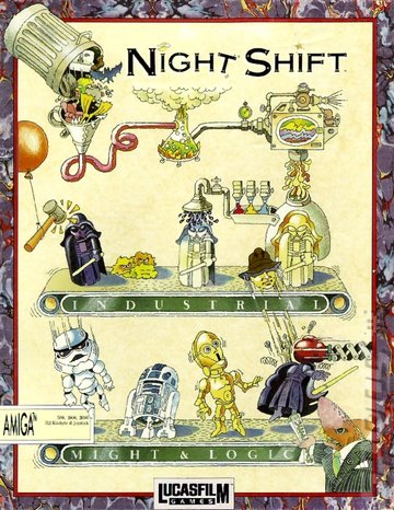 Nightshift - Amiga Cover & Box Art