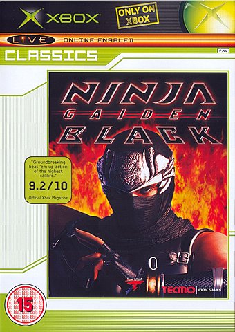 Ninja Gaiden Black - Xbox Cover & Box Art