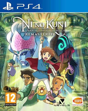 Ni No Kuni: The Wrath of the White Witch - PS4 Cover & Box Art