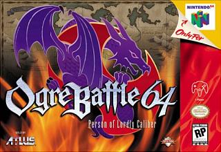 Ogre Battle 64: Person of Lordly Caliber - N64 Cover & Box Art