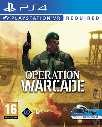 Operation Warcade - PS4 Cover & Box Art