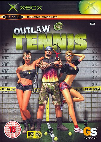 Outlaw Tennis - Xbox Cover & Box Art