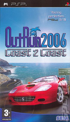 Outrun 2006: Coast 2 Coast - PSP Cover & Box Art