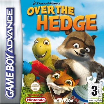 Over the Hedge - GBA Cover & Box Art