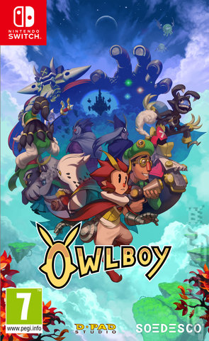 Owlboy - Switch Cover & Box Art