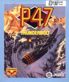 P-47: The Freedom Fighter - C64 Cover & Box Art