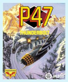 P-47: The Freedom Fighter - Amiga Cover & Box Art