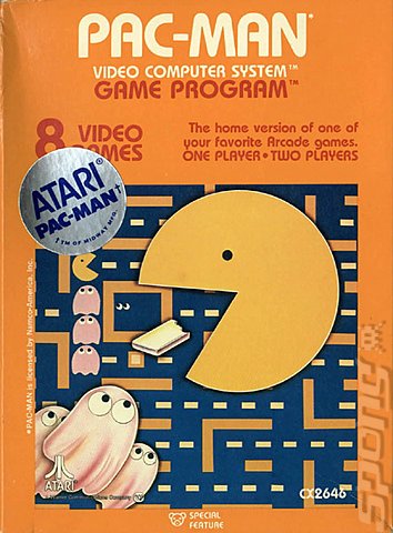 Pac-Man - Atari 2600/VCS Cover & Box Art