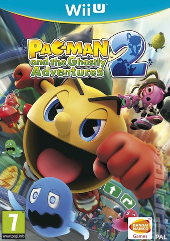 Pac-Man and the Ghostly Adventures 2 - Wii U Cover & Box Art