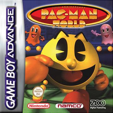Pac-Man World - GBA Cover & Box Art