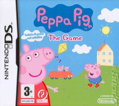 Peppa Pig: The Game - DS/DSi Cover & Box Art