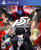 Persona 5 - PS4 Cover & Box Art