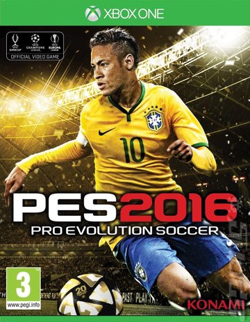 PES 2016: Pro Evolution Soccer - Xbox One Cover & Box Art