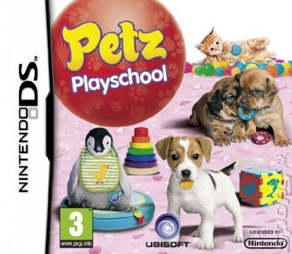 Petz Play School - DS/DSi Cover & Box Art