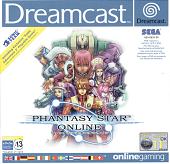 Phantasy Star Online - Dreamcast Cover & Box Art