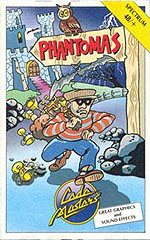 Phantomas - Spectrum 48K Cover & Box Art
