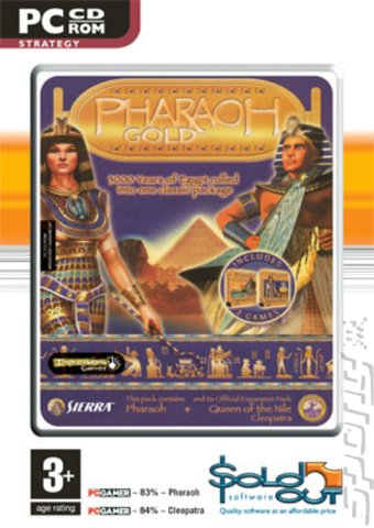 Pharaoh Gold - PC Cover & Box Art