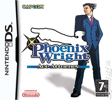Phoenix Wright: Ace Attorney - DS/DSi Cover & Box Art
