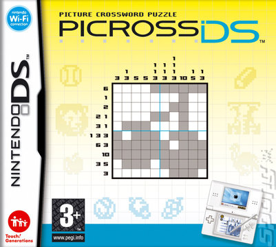 Picross DS - DS/DSi Cover & Box Art