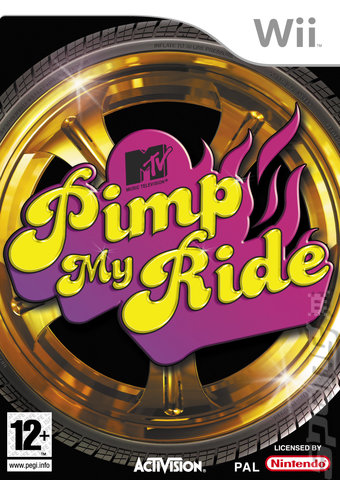 Pimp My Ride - Wii Cover & Box Art