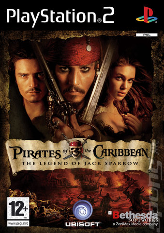 Pirates of the Caribbean: The Legend of Jack Sparrow - PS2 Cover & Box Art