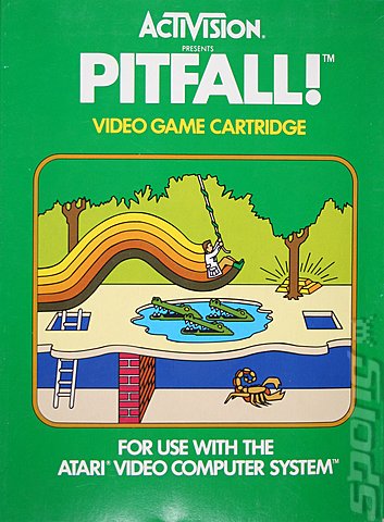 Pitfall! - Atari 2600/VCS Cover & Box Art