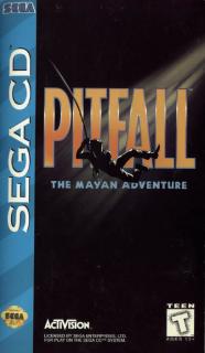 Pitfall! - Sega MegaCD Cover & Box Art