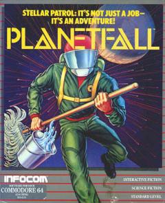 Planetfall - C64 Cover & Box Art