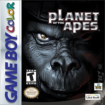 Planet of the Apes - Game Boy Color Cover & Box Art