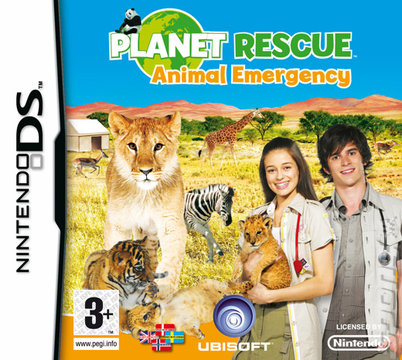 Planet Rescue: Animal Emergency - DS/DSi Cover & Box Art