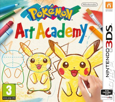 Pok�mon Art Academy - 3DS/2DS Cover & Box Art