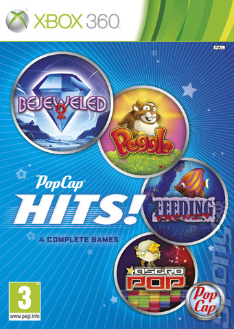 PopCap Hits - Xbox 360 Cover & Box Art