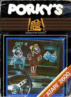 Porky's - Atari 2600/VCS Cover & Box Art