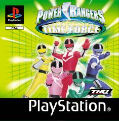 Power Rangers Time Force - PlayStation Cover & Box Art