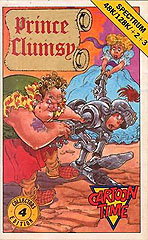 Prince Clumsy! - Spectrum 48K Cover & Box Art