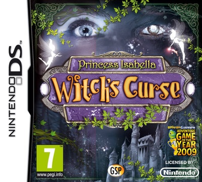 Princess Isabella: A Witch's Curse - DS/DSi Cover & Box Art