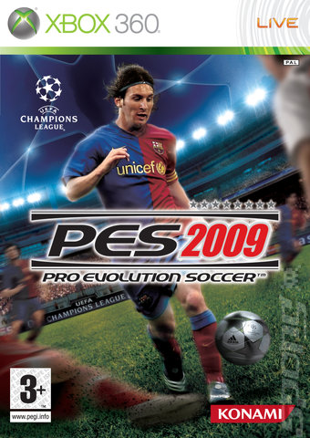 Pro Evolution Soccer 2009 - Xbox 360 Cover & Box Art