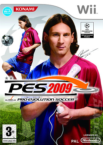 Pro Evolution Soccer 2009 - Wii Cover & Box Art