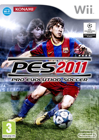 Pro Evolution Soccer 2011 - Wii Cover & Box Art