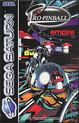 Pro Pinball - Saturn Cover & Box Art