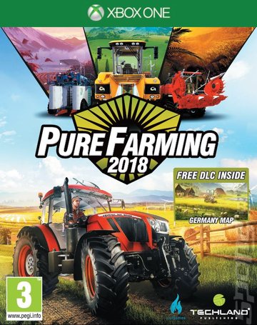 Pure Farming 2018 - Xbox One Cover & Box Art