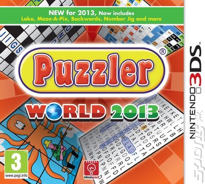 Puzzler World 2013 - 3DS/2DS Cover & Box Art