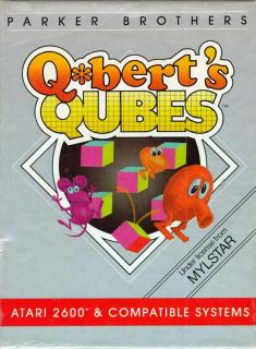 Q*bert's Qubes - Atari 2600/VCS Cover & Box Art