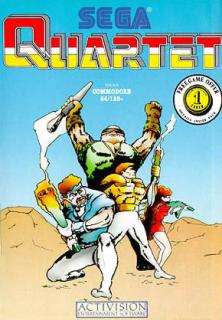 Quartet - C64 Cover & Box Art
