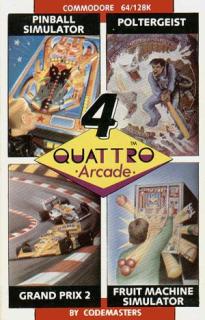 Quattro Arcade - C64 Cover & Box Art