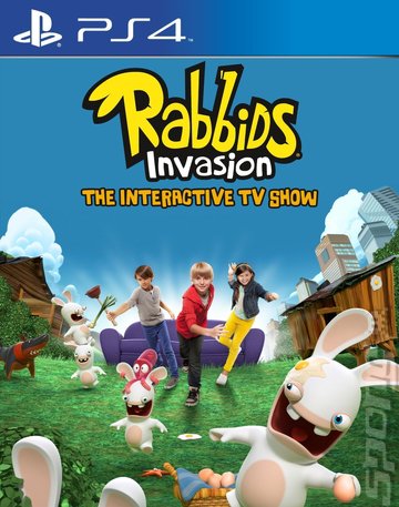 Rabbids Invasion: The Interactive TV Show - PS4 Cover & Box Art
