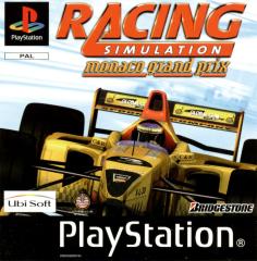 Racing Simulation Monaco Grand Prix - PlayStation Cover & Box Art
