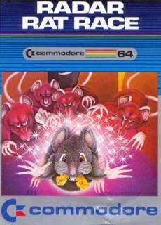 Radar Rat Race - C64 Cover & Box Art