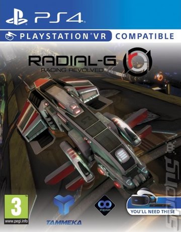 Radial-G: Racing Revolved - PS4 Cover & Box Art