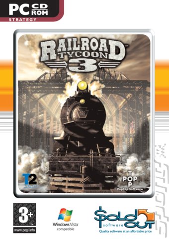 Railroad Tycoon 3 - PC Cover & Box Art